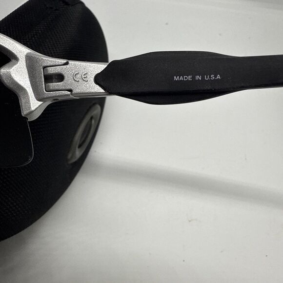 Oakley Flak 2.0 009188-31 Sports Sunglasses Half-Rim Wrap Rectangle With Case - Picture 4 of 6